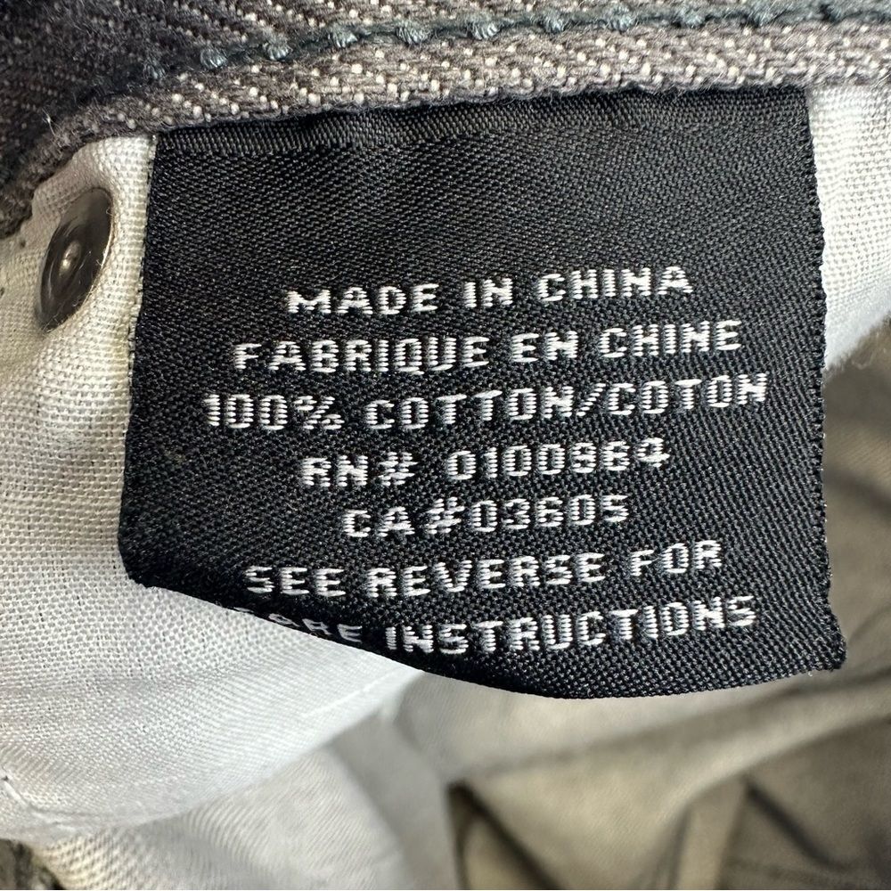 Akademiks Jeans Mens 38 Gray True Fit Lot 009 Straight Denim Grunge 34x31 - Picture 15 of 16